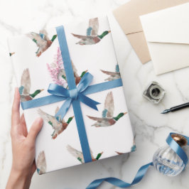 Duck Hunting Baby Shower ラッピングペーパー