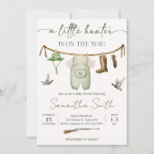 Duck Hunting Baby Shower 招待状 (正面)