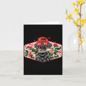 Duck Hunting Black Lab Camo Valentine's Day Xoxo H カード (黄色い花)