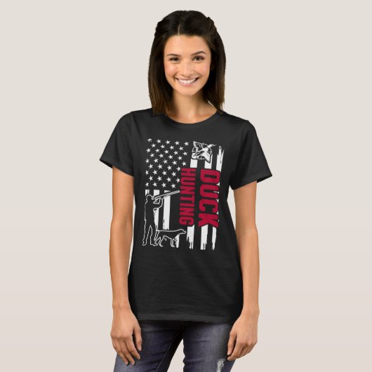 Duck Hunting Season  Hunter  1 Tシャツ (正面フル)