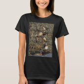 Duck Hunting waterfowl camo Tシャツ (正面)