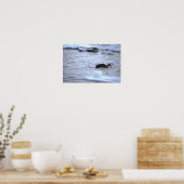  Duck in Icy Water Poster ポスター (キッチン)