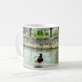 Duck in the Harbor コーヒーマグカップ