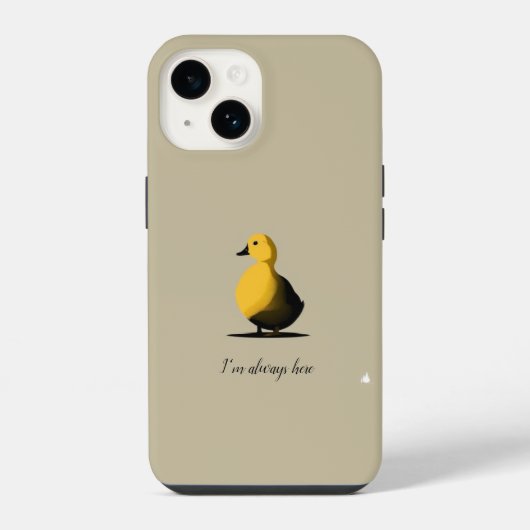 Duck iPhoneケースの推奨 iPhoneケース (裏面)