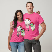 Duck Little Pet Friend Cute Girl Cartoon Her Vinta Tシャツ (ユニセックス)