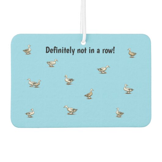 Duck Lover カーエアーフレッシュナー (正面)