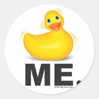 Duck Me:クラシック Duckie ラウンドシール