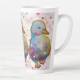 Duck named Rainbow カフェラテマグ