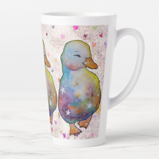Duck named Rainbow カフェラテマグ (右)