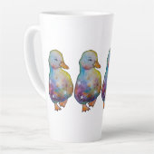 Duck named Rainbow カフェラテマグ (左アングル)