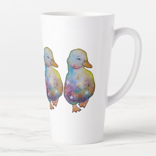Duck named Rainbow カフェラテマグ (右)