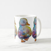 Duck named Rainbow コーヒーマグカップ (正面右)