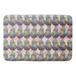 Duck named Rainbow バスマット