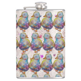 Duck named Rainbow フラスク