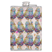 Duck named Rainbow フラスク (裏面)