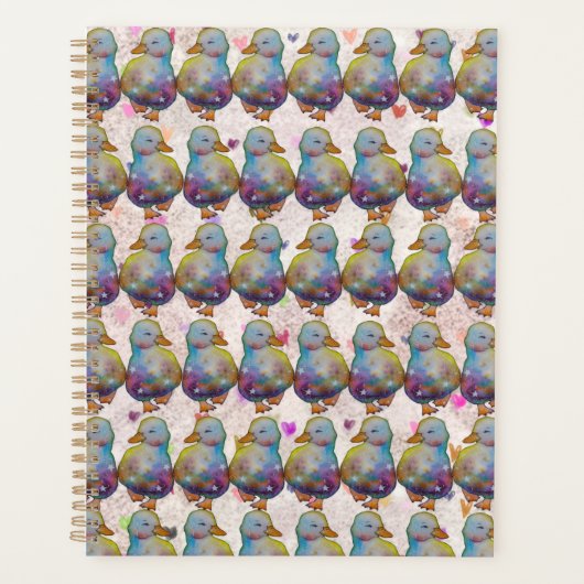 Duck named Rainbow プランナー手帳 (正面)