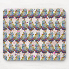 Duck named Rainbow マウスパッド