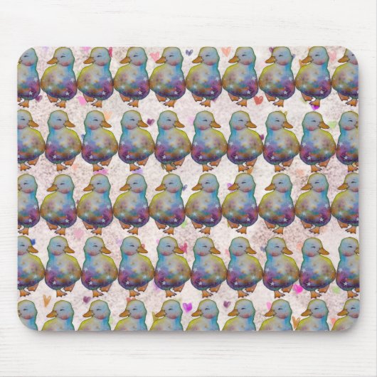 Duck named Rainbow マウスパッド (正面)