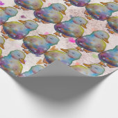 Duck named Rainbow ラッピングペーパー (角)