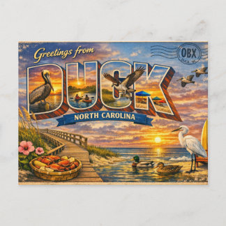 Duck North Carolina ポストカード
