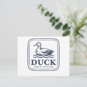 Duck North Carolina Outer Banks OBX 海岸ビーチ ポストカード (スタンド正面)