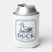 Duck North Carolina Outer Banks OBX 海岸ビーチ 缶クーラー (缶正面)
