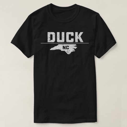 Duck OBX Outer Banks North Carolina T-shirt Tシャツ (デザイン正面)