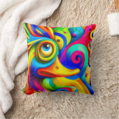 Duck painting クッション (ブランケット)