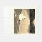 Duck Photo Blanket  フリースブランケット (正面(横))