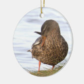 Duck Photo Ornament セラミックオーナメント (左)