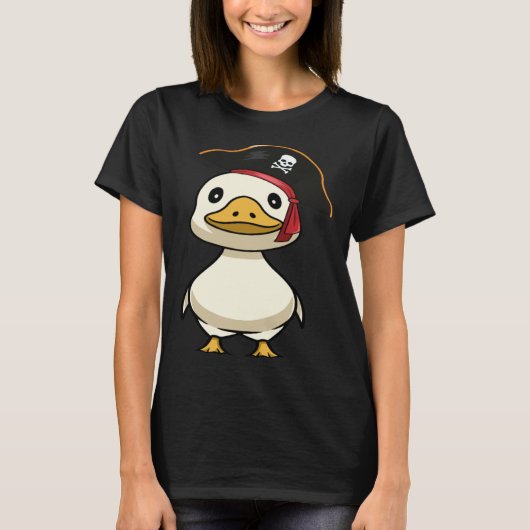 Duck Pirate Farmer Duck Day Wild Duck  1 Tシャツ (正面)