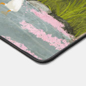 Duck Pond - Spring デスクマット (コーナー)