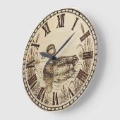 Duck Pond Wall Clock  ラージ壁時計 (傾斜)