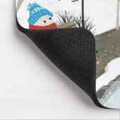 Duck Pond - Winter マウスパッド (コーナー)