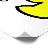 Duck Sideポスターへようこそおもしろい ポスター (角)