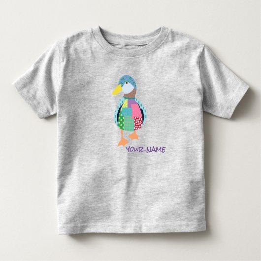 duck T-shirt トドラーTシャツ (正面)