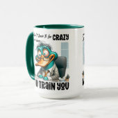 Duck Trainer Humor  マグカップ (正面左)