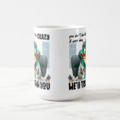 Duck Trainer Humor  モーフィングマグカップ (中央)