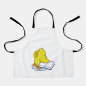 Duck with Book エプロン (正面)