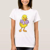 Duck with Daisy Tシャツ (正面)