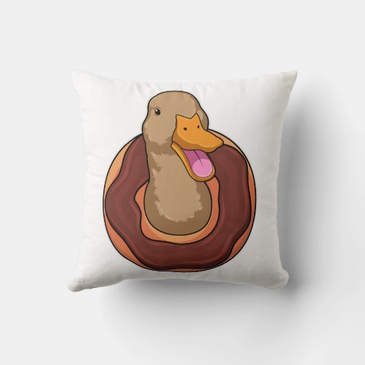 Duck with Donut クッション (裏面)