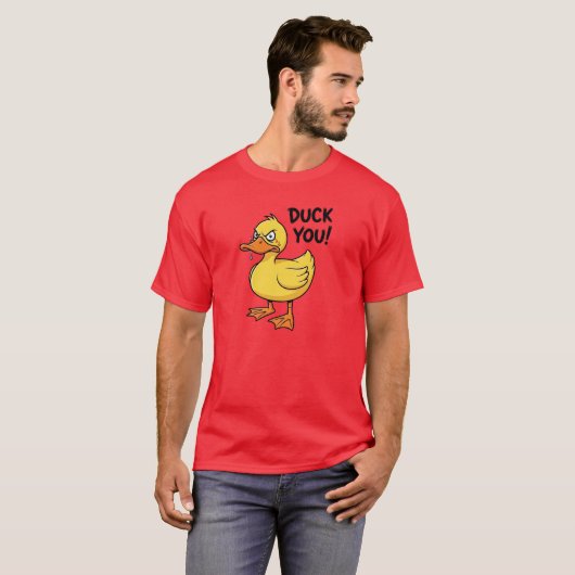 Duck You Wordplay Tシャツ (正面フル)
