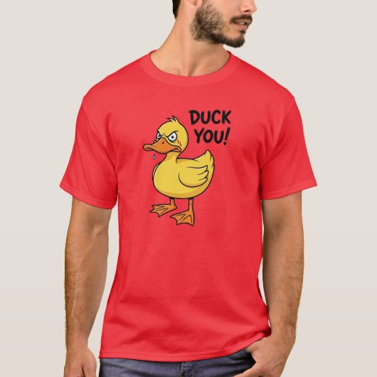 Duck You Wordplay Tシャツ (正面)
