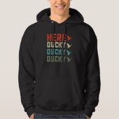 Duckaholic Collections Duck Hunter Ducks Hunting C パーカ (正面)