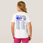 DuckettはBuffett 「11を見ます Tシャツ (裏面フル)