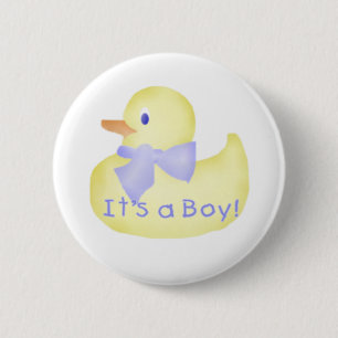 Duckieそれは男の子です 缶バッジ