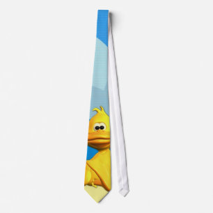 Duckieの黄色いタイ ネクタイ