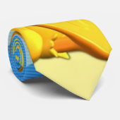 Duckieの黄色いタイ ネクタイ (ロール)