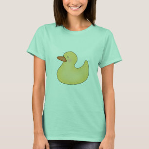 Duckieの黄色いTシャツおよびギフト Tシャツ