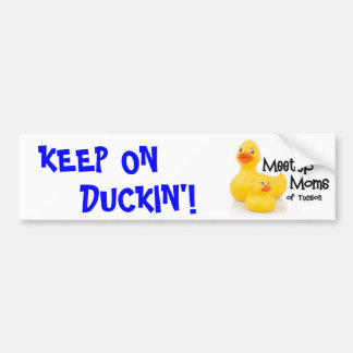 Duckinので"バンパーステッカー保って下さい バンパーステッカー
